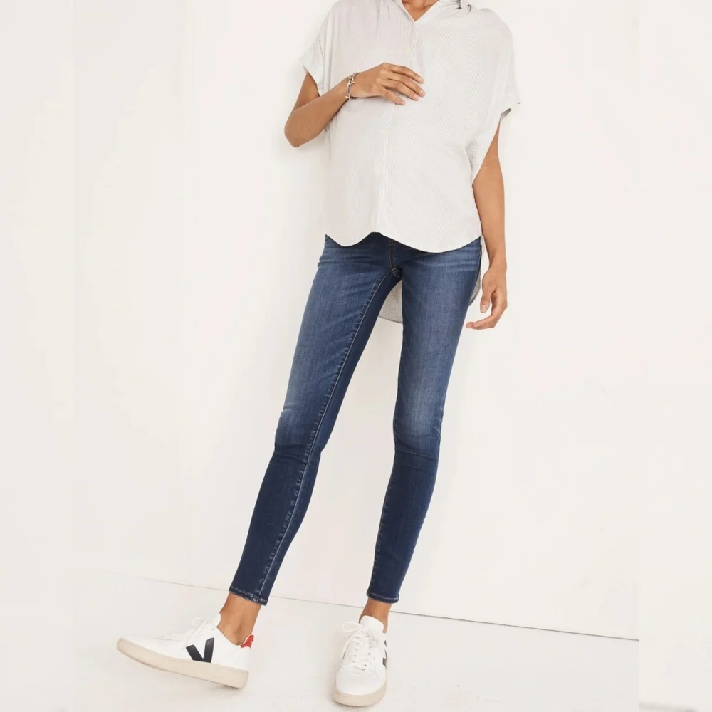Madewell Maternity Over-the-Belly Skinny Jeans